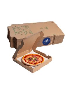 Cajas de pizzas personalizables de alta calidad - 33x33 centímetros